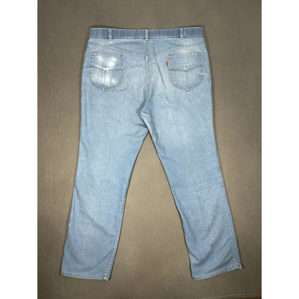 Levi’s Vintage Orange Tab Jeans Mens 40X32 (Measured 38X31) Light Wash